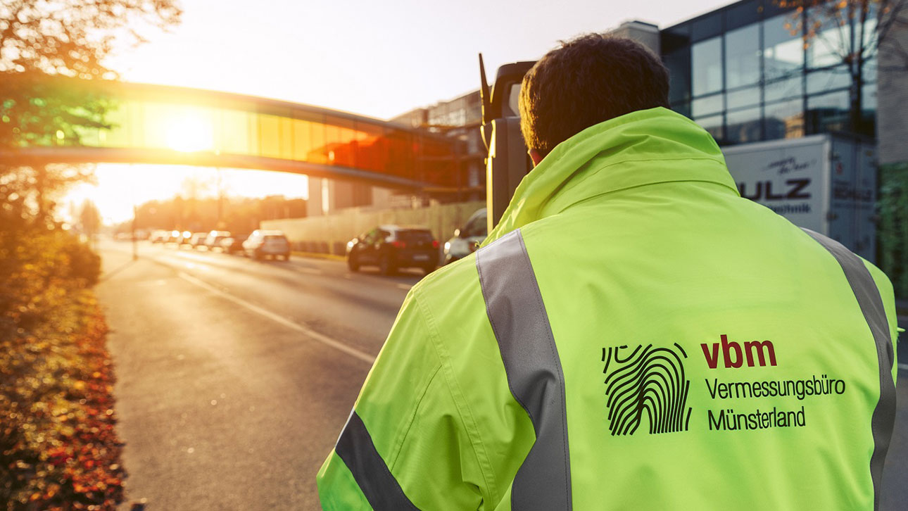 Homepage Fa. Vermessungsbüro Münsterland GbR: Startbild